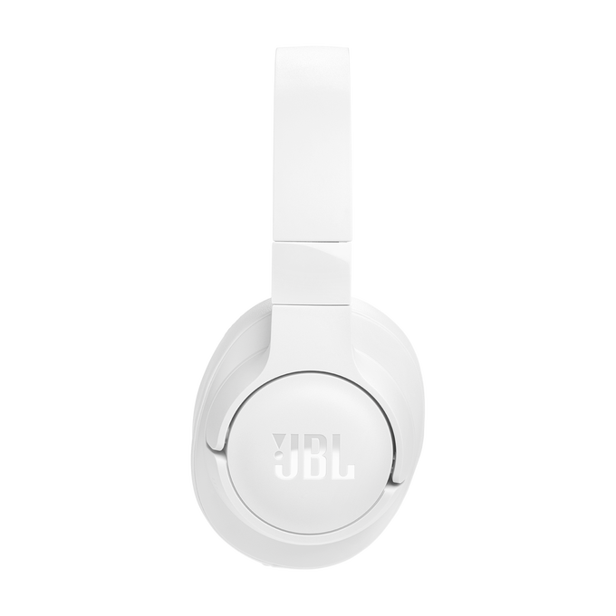 JBL Tune 770NC - White - Adaptive Noise Cancelling Wireless Over-Ear Headphones - Left image number null